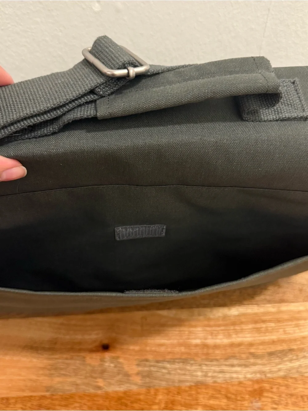 Olive Green Messenger Bag - Classic Urban Carry